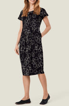 MaOlnia Black Patterned Dress