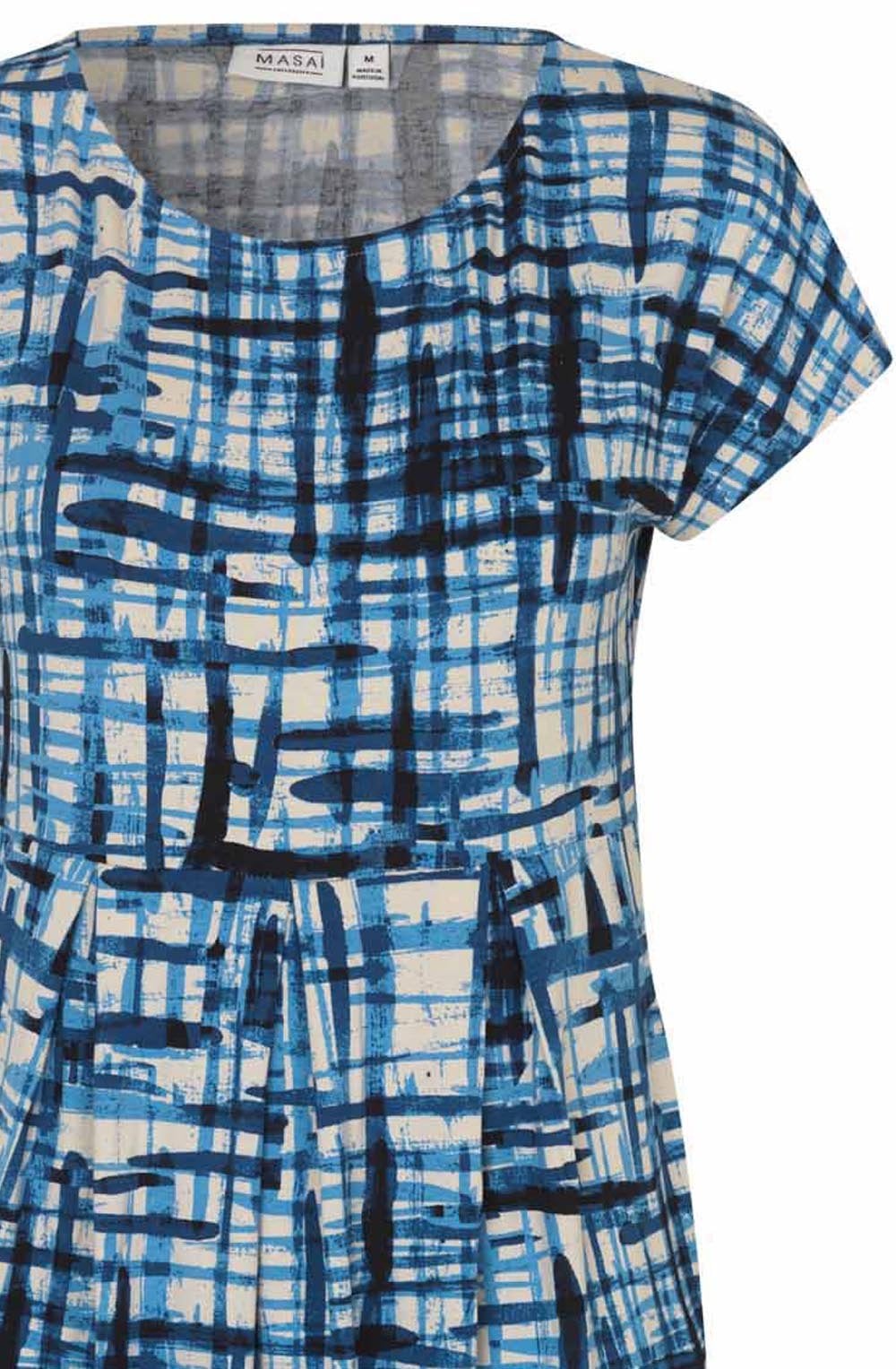 MaOlnia Marina Abstract Jersey Dress