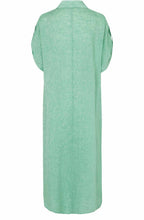 MaOrsola Green Spruce Linen Dress