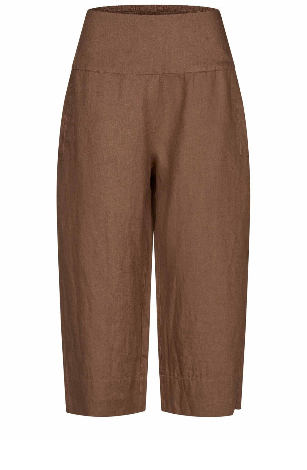 MaPallas Chestnut Linen Trousers