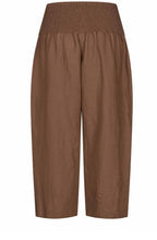 MaPallas Chestnut Linen Trousers