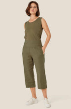 MaPallas Dusky Green Linen Trousers