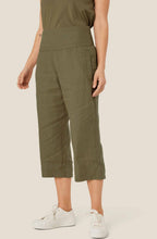 MaPallas Dusky Green Linen Trousers