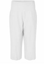 MaPallas White Linen Trousers