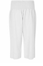 MaPallas White Linen Trousers