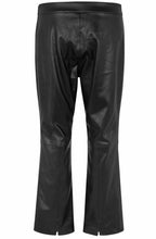 MaPanadi Black Leather Look Trousers
