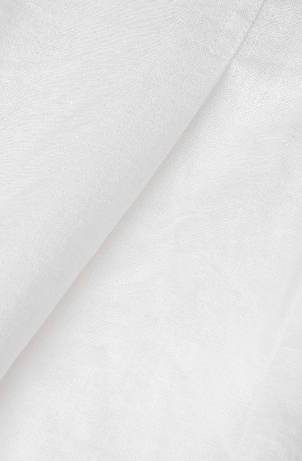 MaPerli White Linen Wide Leg Trousers