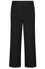 MaPetia Black Cropped Trousers