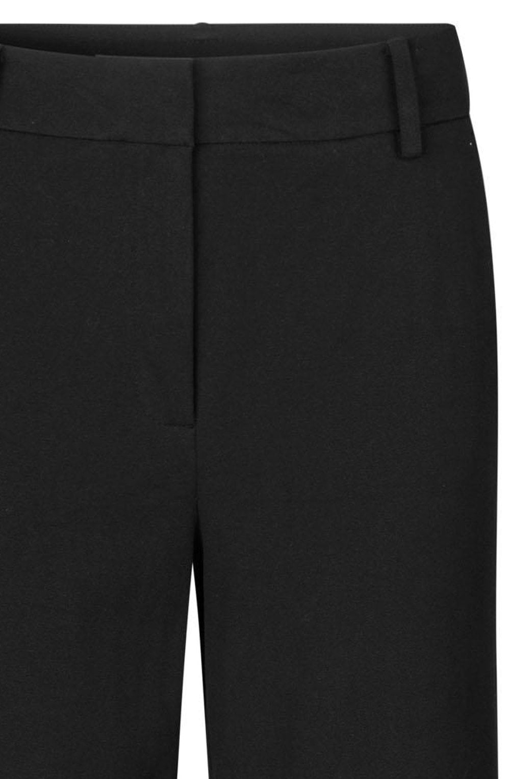 MaPetia Black Cropped Trousers