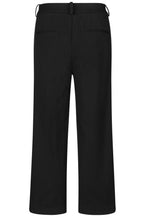 MaPetia Black Cropped Trousers