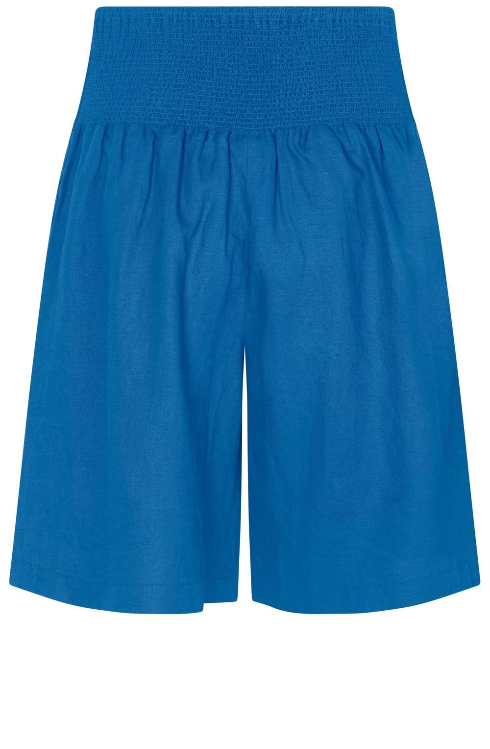 MaPinja Navy Peony Linen Shorts