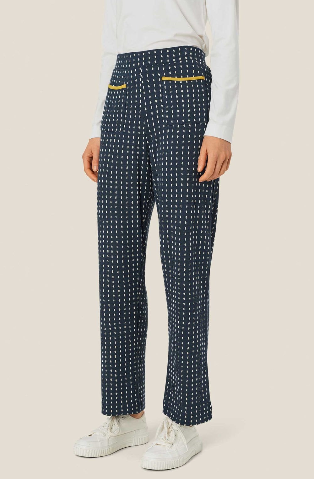 MaPriyanka Mood Indigo Jersey Trousers