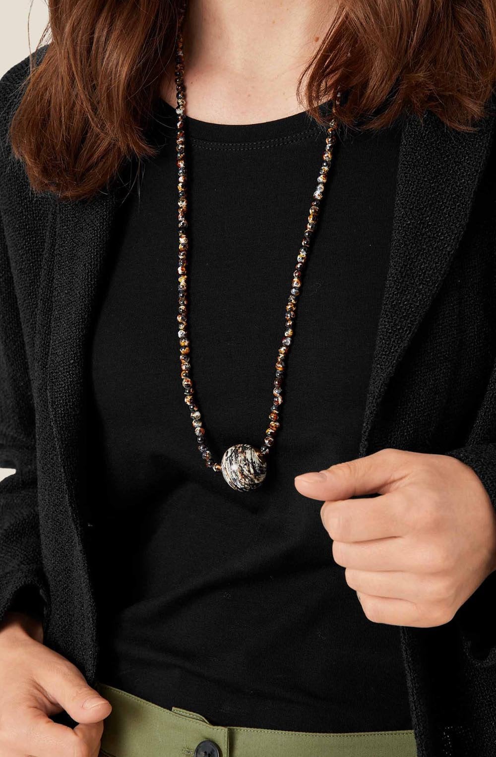 MaReed Coffee Bean Necklace