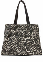 MaRese Black Graphic Print Bag