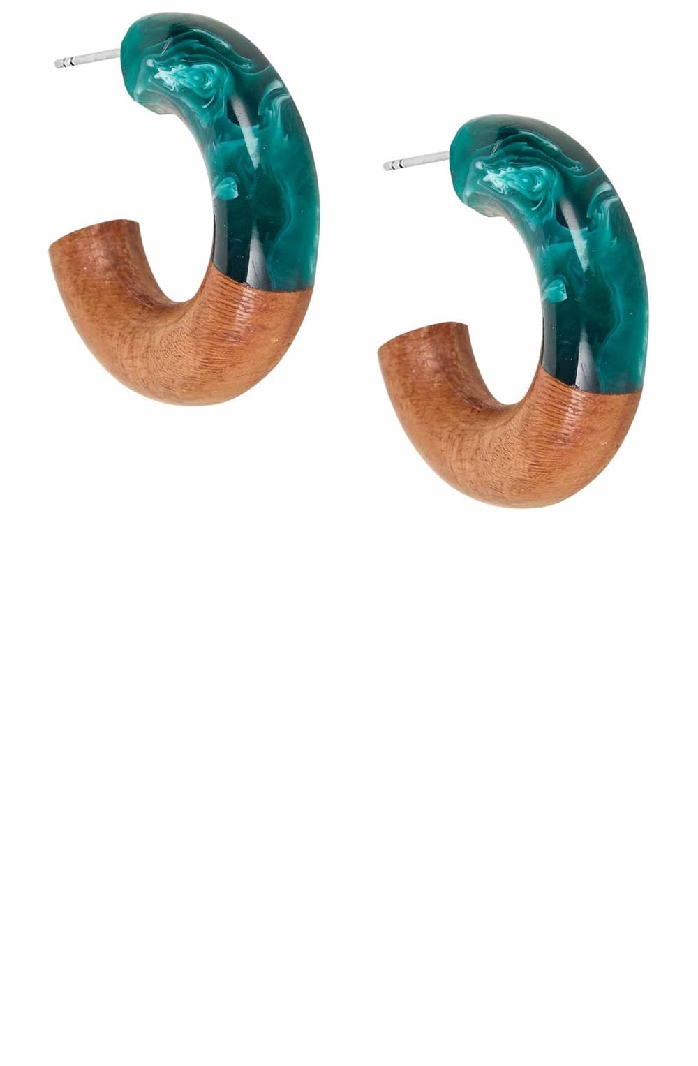 MaRhodes Teal Earrings