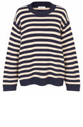Maritime Blue Striped Fulvia Jumper