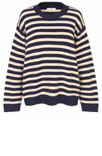 Maritime Blue Striped Fulvia Jumper