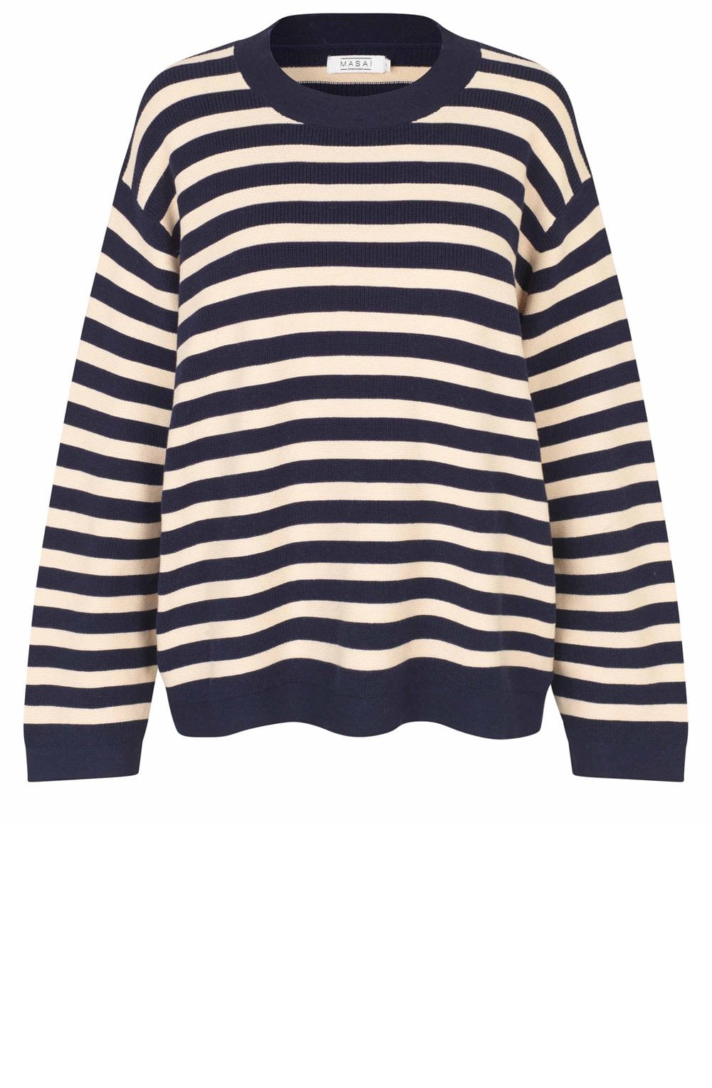 Maritime Blue Striped Fulvia Jumper