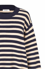 Maritime Blue Striped Fulvia Jumper