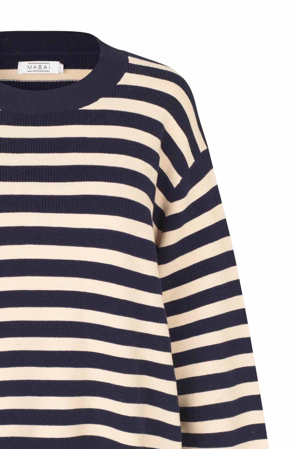 Maritime Blue Striped Fulvia Jumper