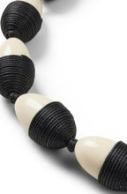 MaRumas Black and Cream Statement Necklace