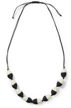 MaRumas Black and Cream Statement Necklace