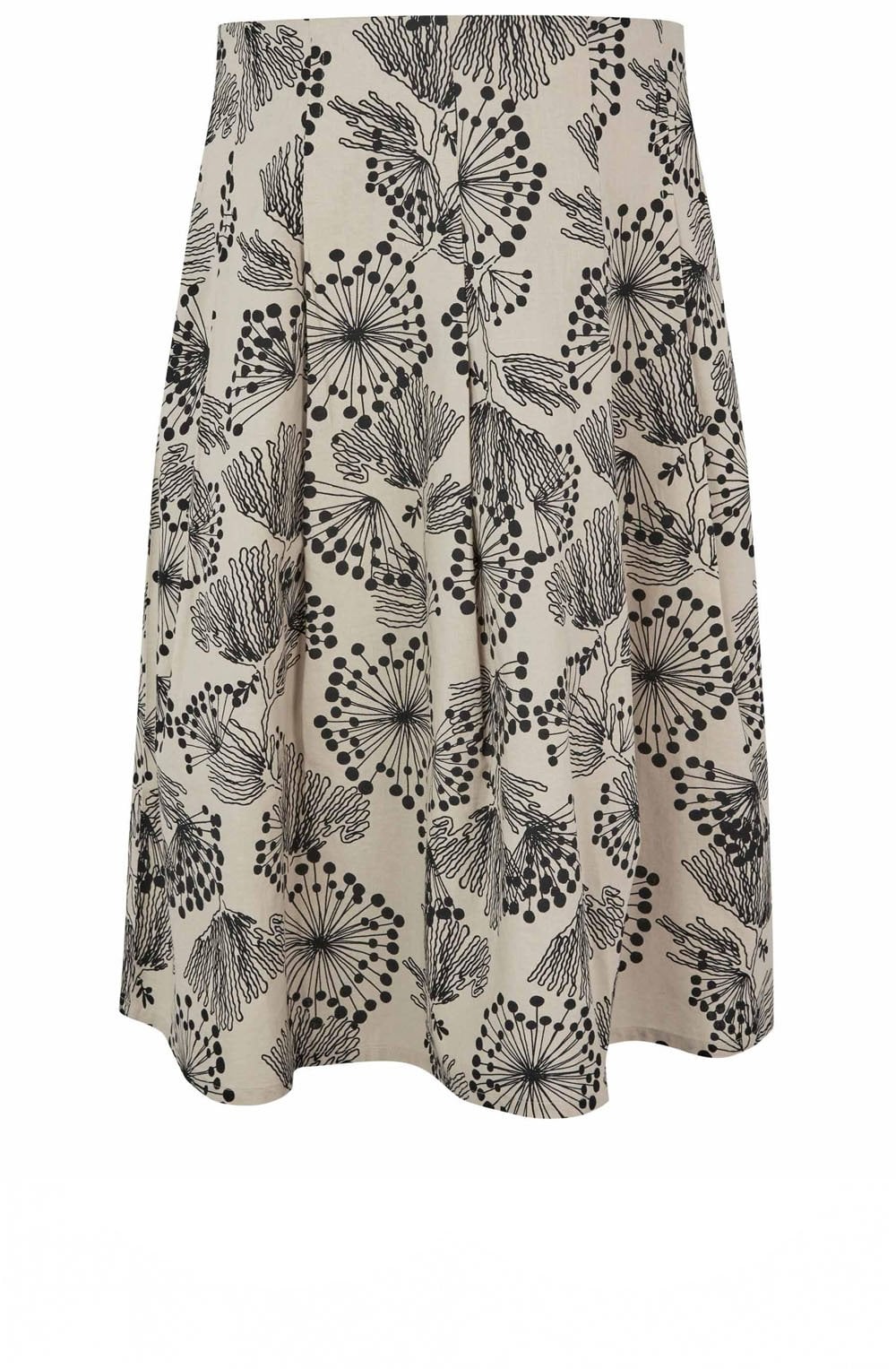 MaSabin Fog Floral Skirt