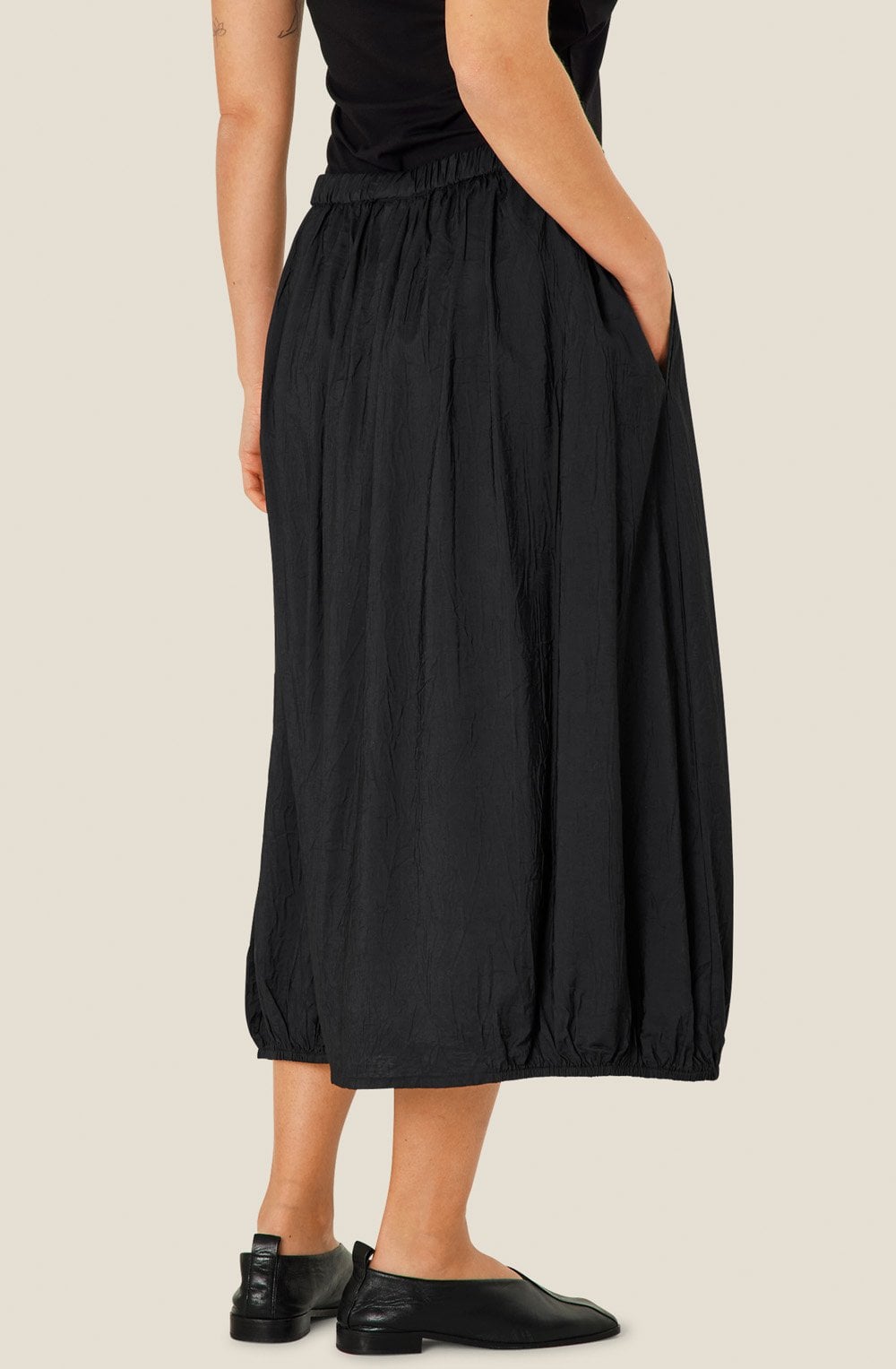 MaSanchi Black Skirt