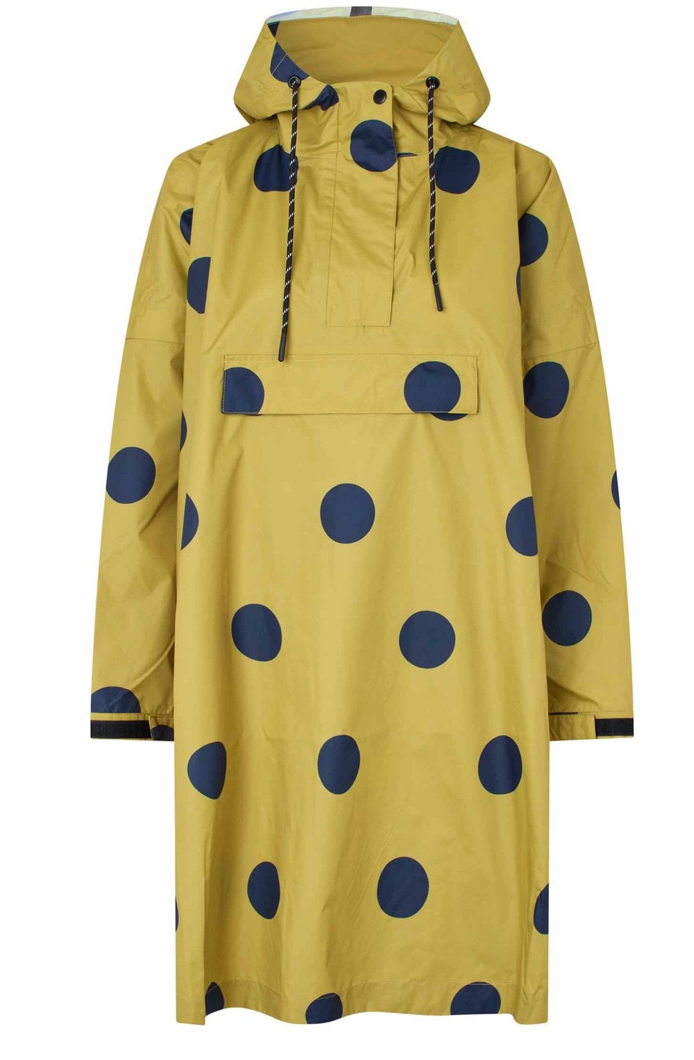 MaTatella Burnish Gold Polka Dot Rain Poncho