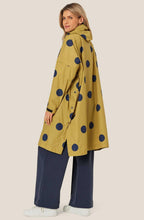 MaTatella Burnish Gold Polka Dot Rain Poncho