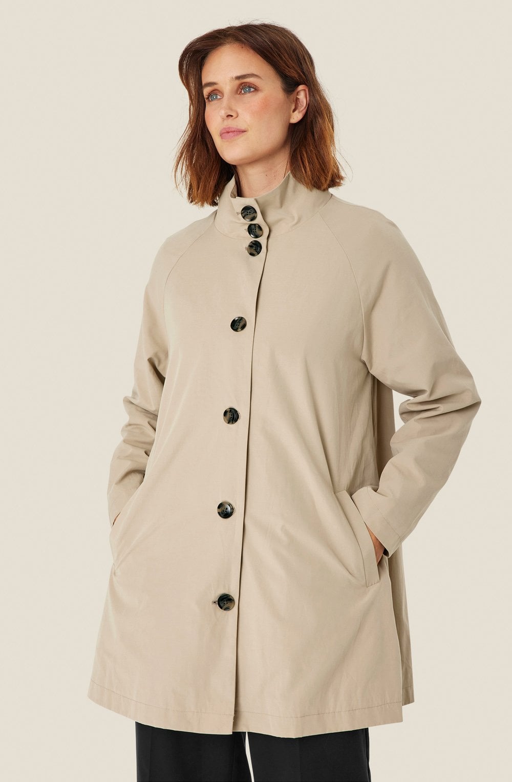 MaTeresa Plaza Taupe Coat