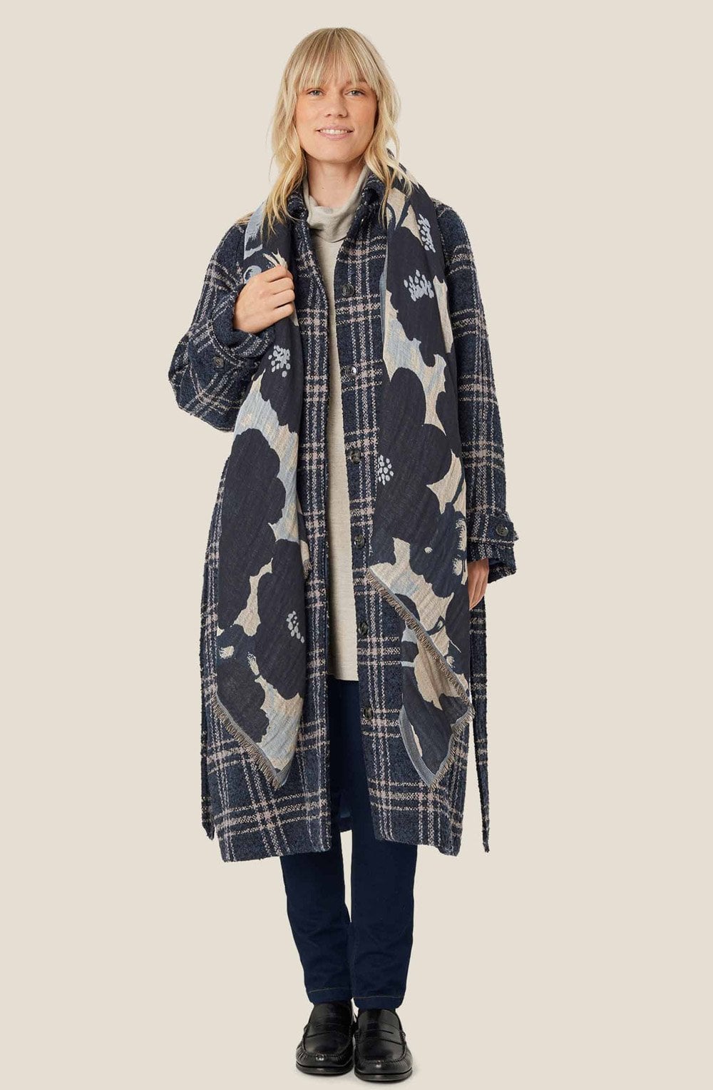 Moonlit Ocean Atieno Scarf