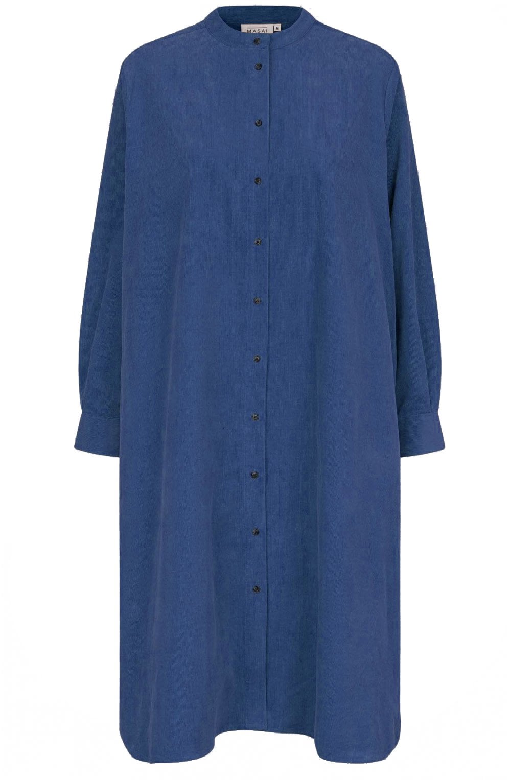 Moonlit Ocean Corduroy Naja Oversized Shirt Dress