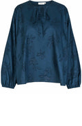 Moonlit Ocean Embroidered Davy Blouse
