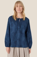 Moonlit Ocean Embroidered Davy Blouse