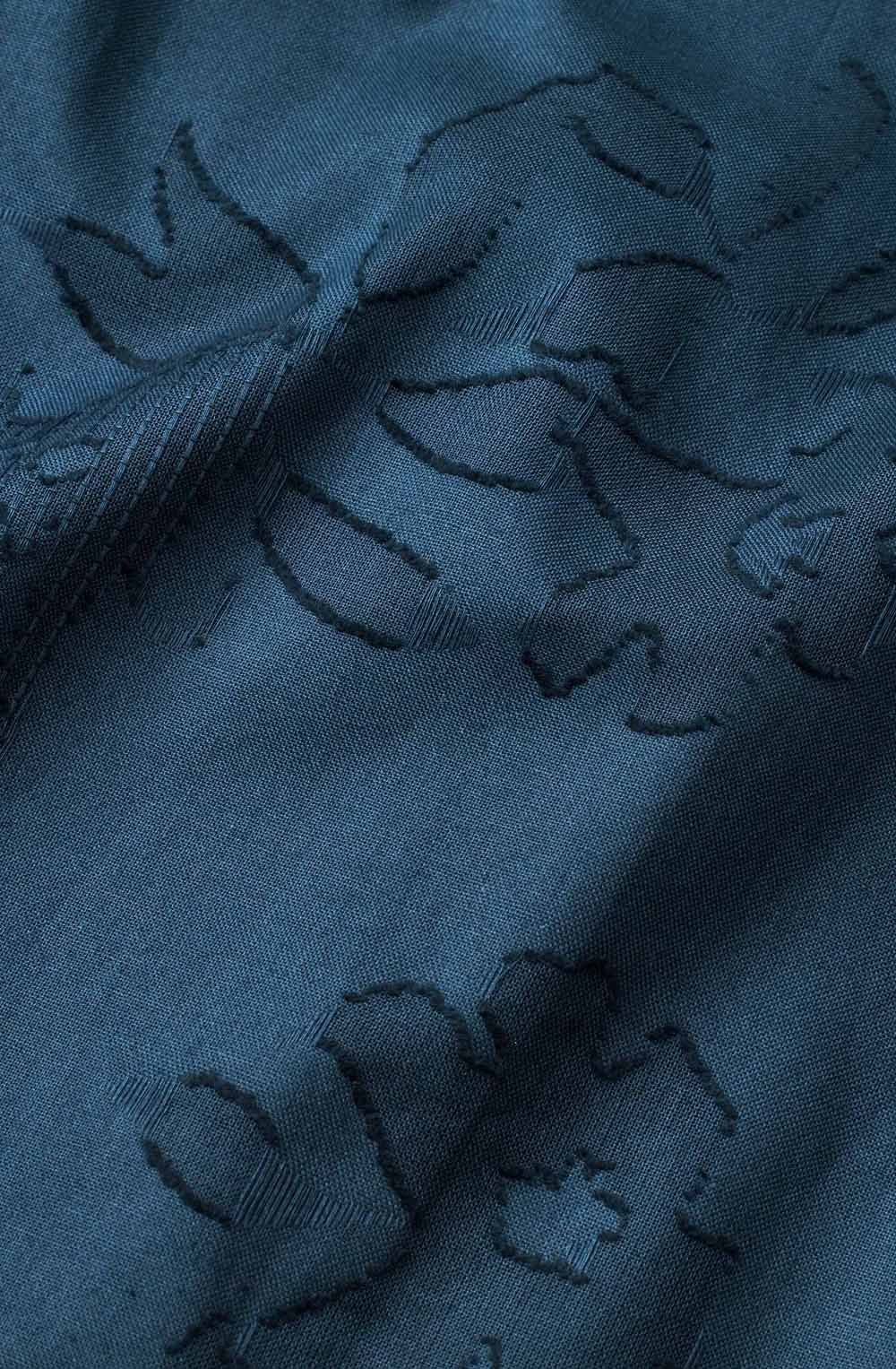 Moonlit Ocean Embroidered Davy Blouse