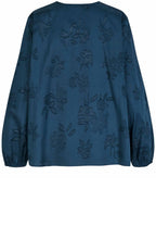 Moonlit Ocean Embroidered Davy Blouse