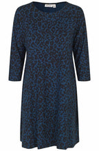Moonlit Ocean Leopard Gertine Jersey Tunic