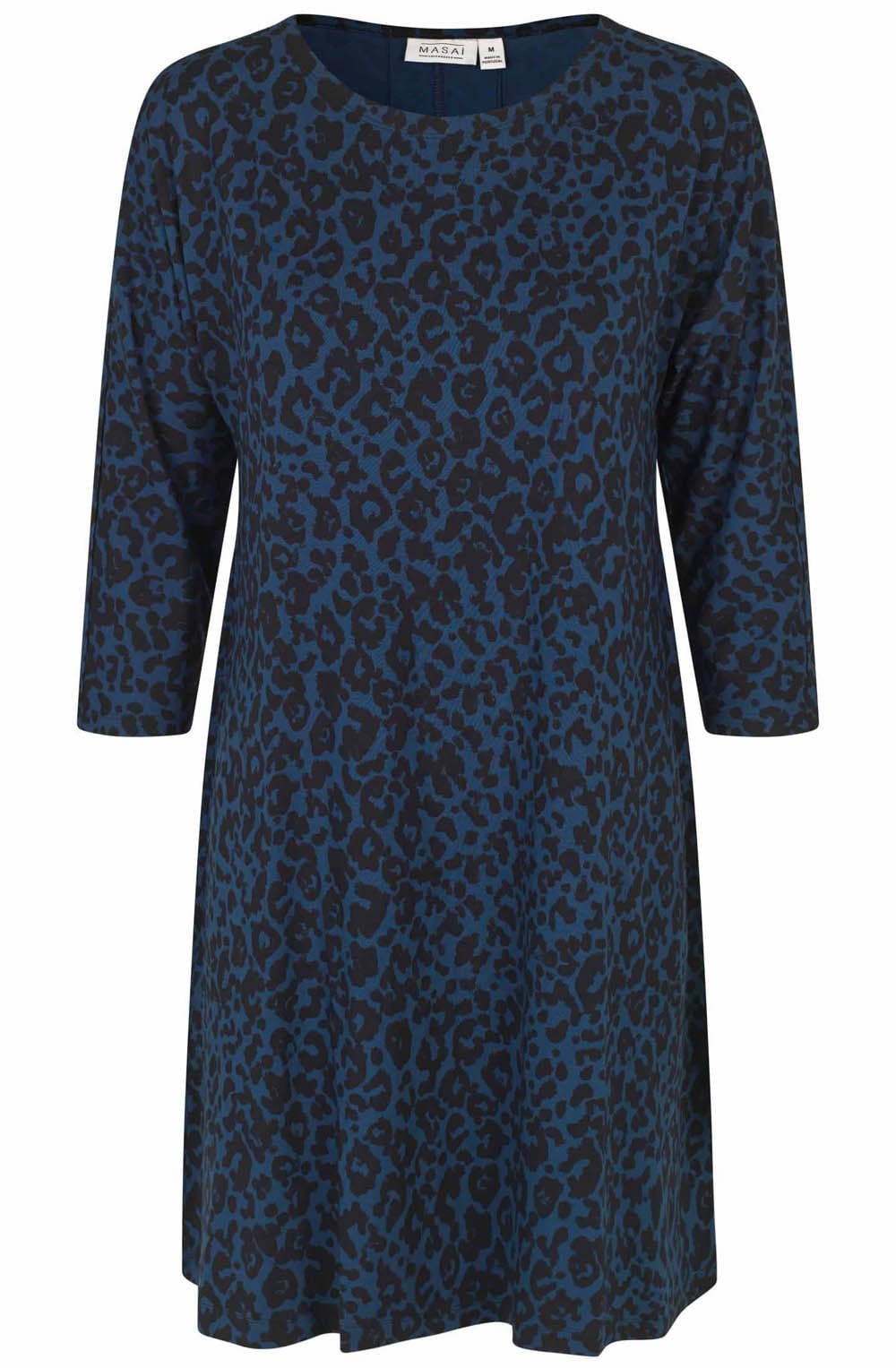 Moonlit Ocean Leopard Gertine Jersey Tunic