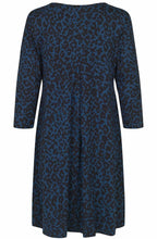 Moonlit Ocean Leopard Gertine Jersey Tunic