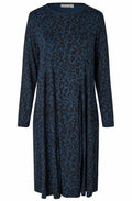 Moonlit Ocean Leopard Nevins Jersey Dress