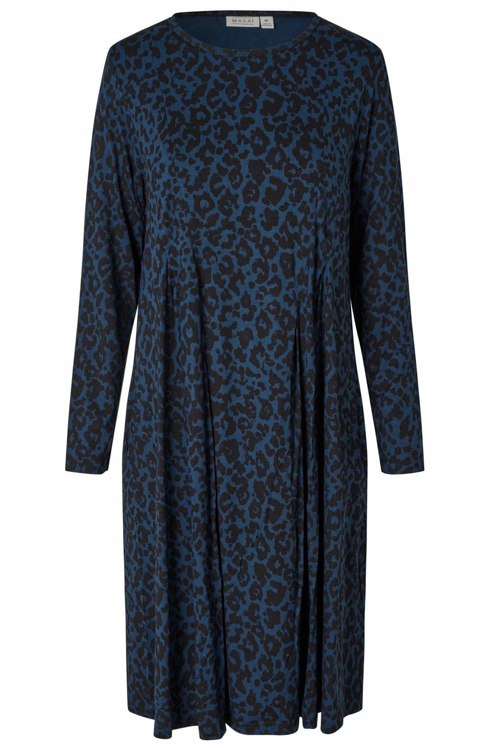Moonlit Ocean Leopard Nevins Jersey Dress