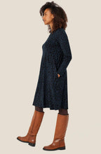 Moonlit Ocean Leopard Nevins Jersey Dress