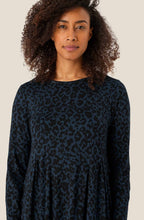 Moonlit Ocean Leopard Nevins Jersey Dress