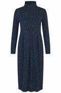 Moonlit Ocean Shaped Jersey Noura Dress