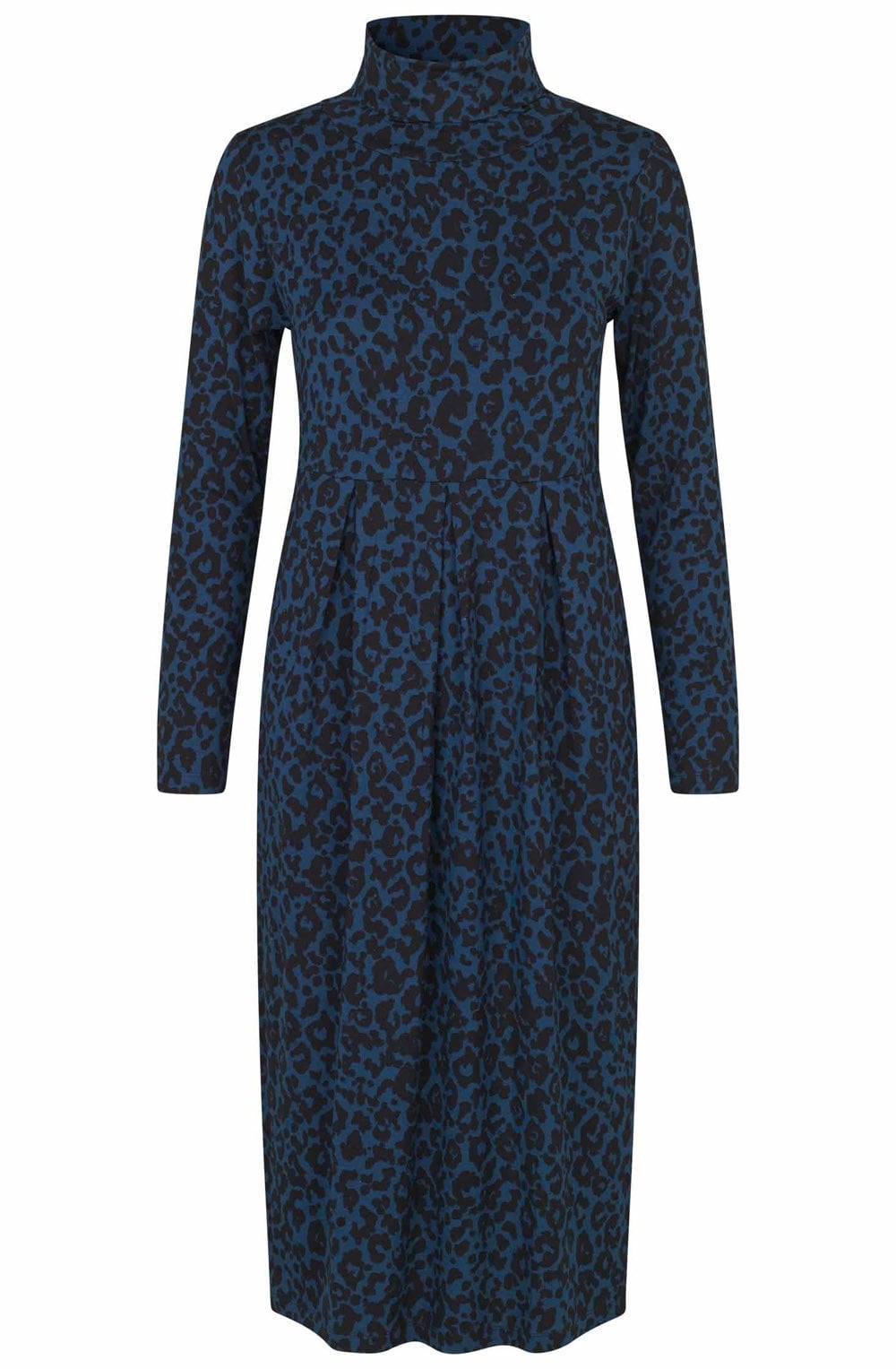 Moonlit Ocean Shaped Jersey Noura Dress