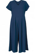 Nabala Blue Jersey Jumpsuit