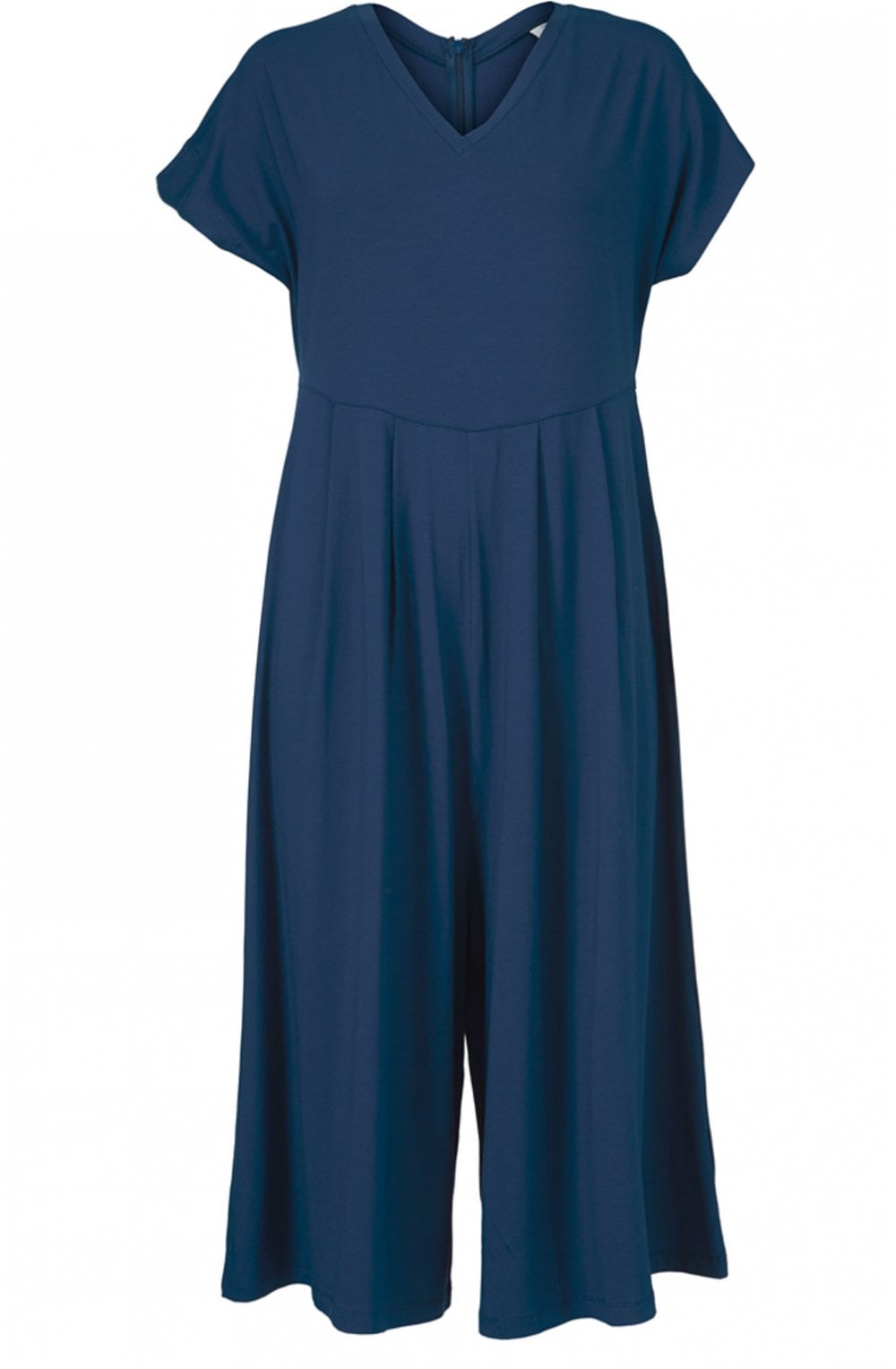 Nabala Blue Jersey Jumpsuit