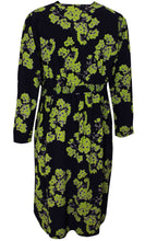 Nabala Lime Floral Print Dress