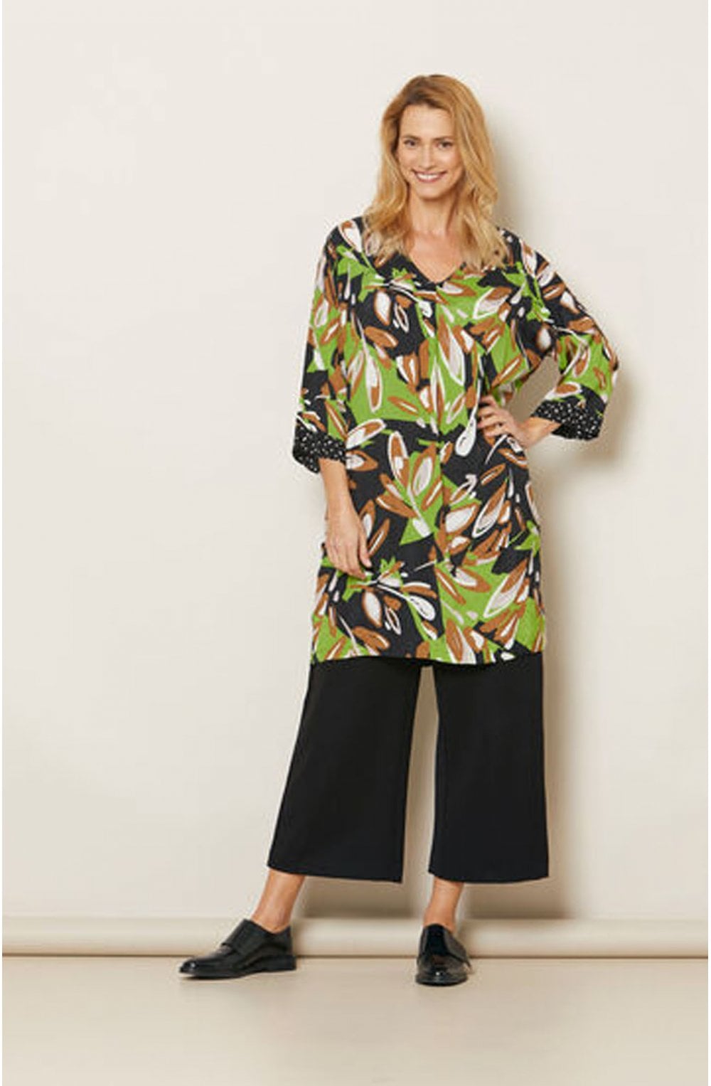 Nabla Peridot Patterned Dress